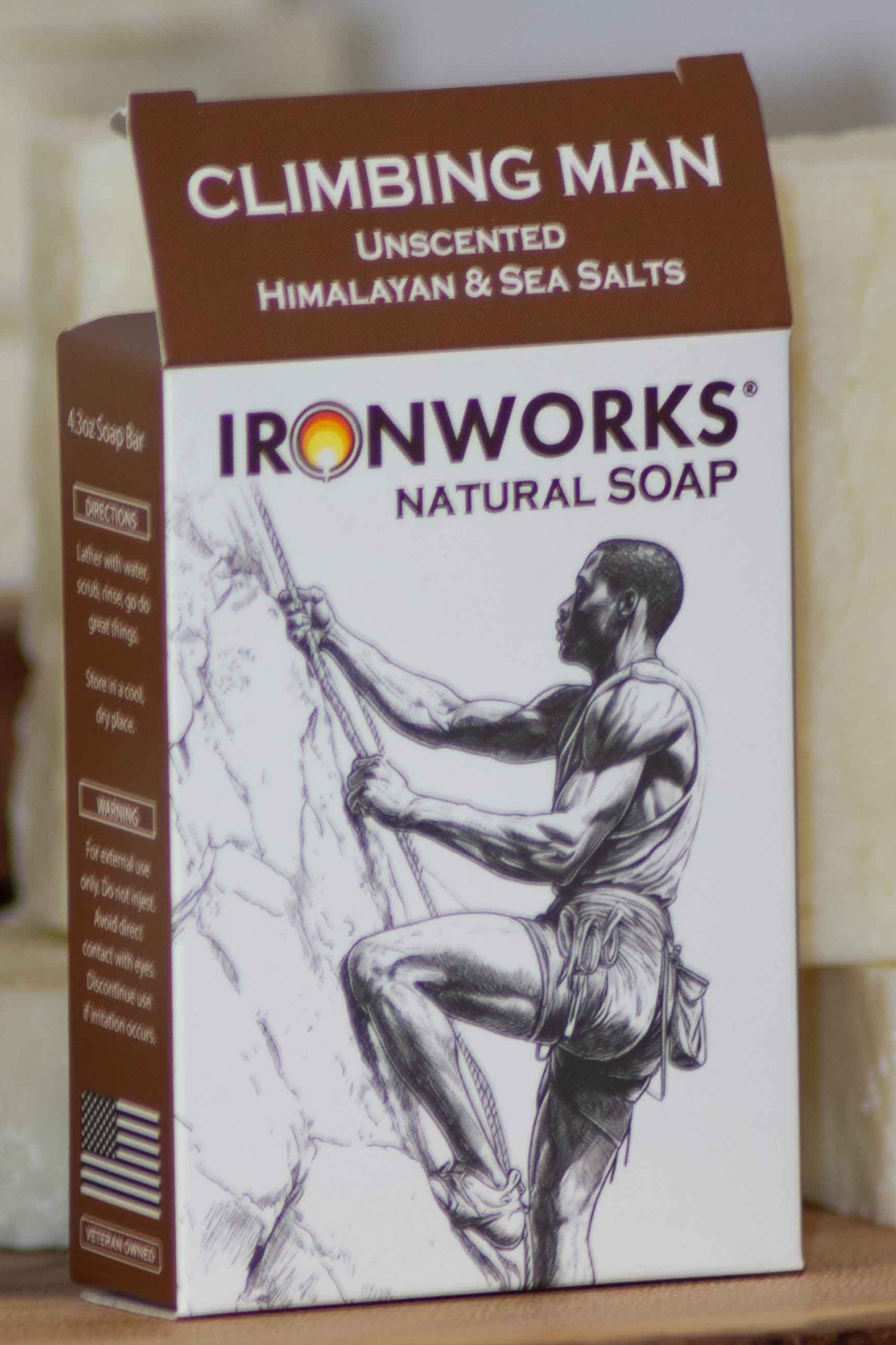 Bar Soap Climbing Man