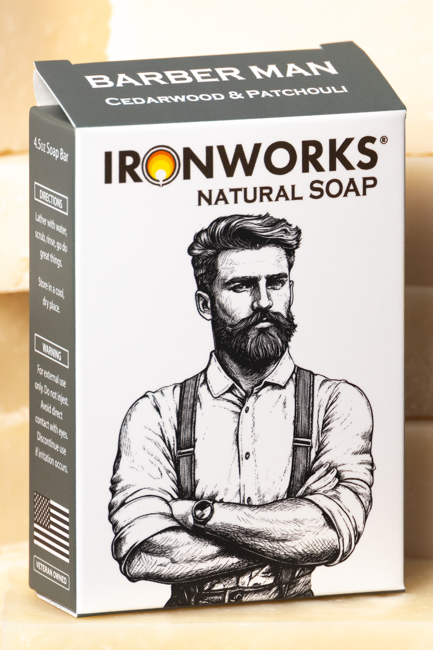 Bar Soap Barber Man