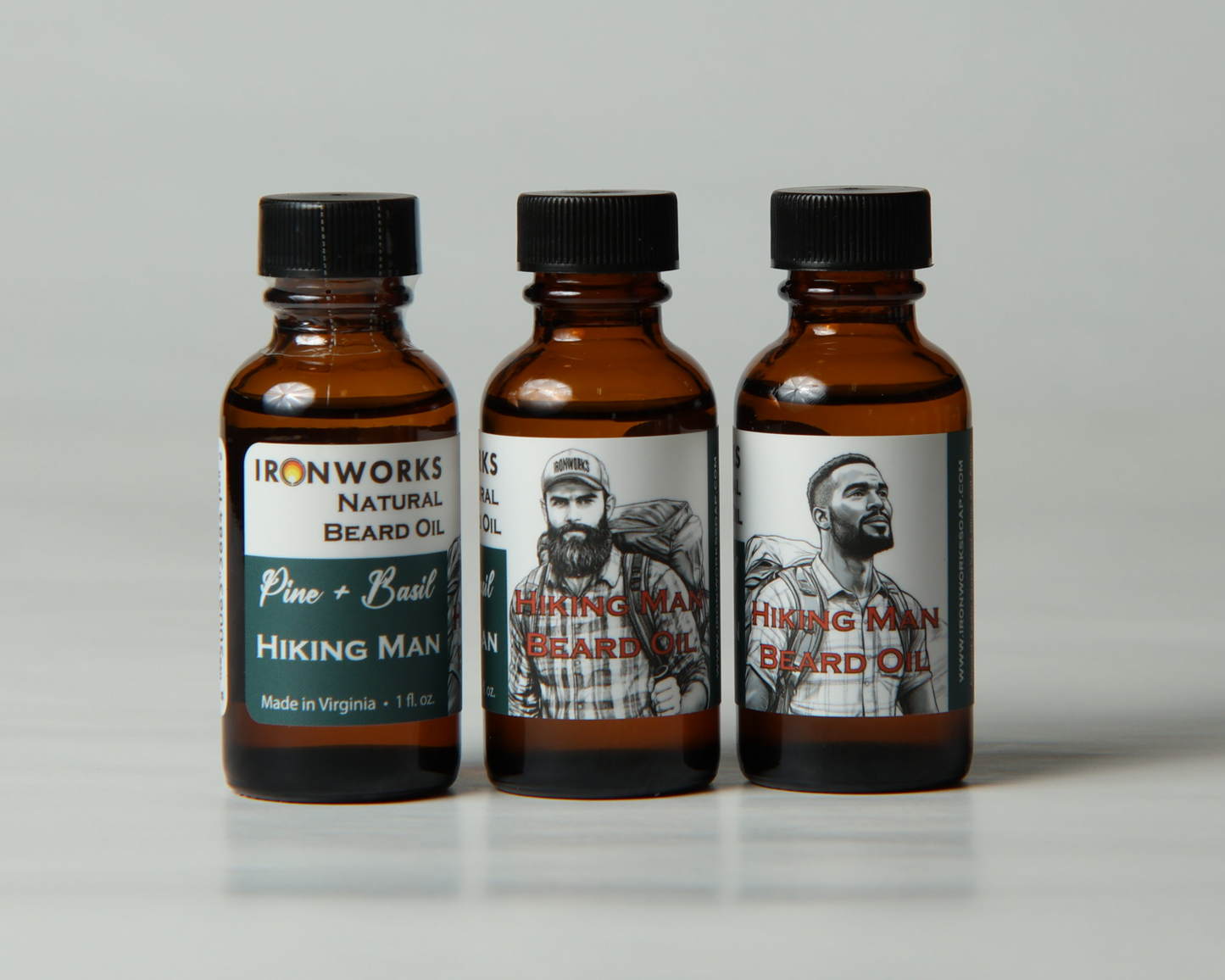 Beard Oil Hiking Man