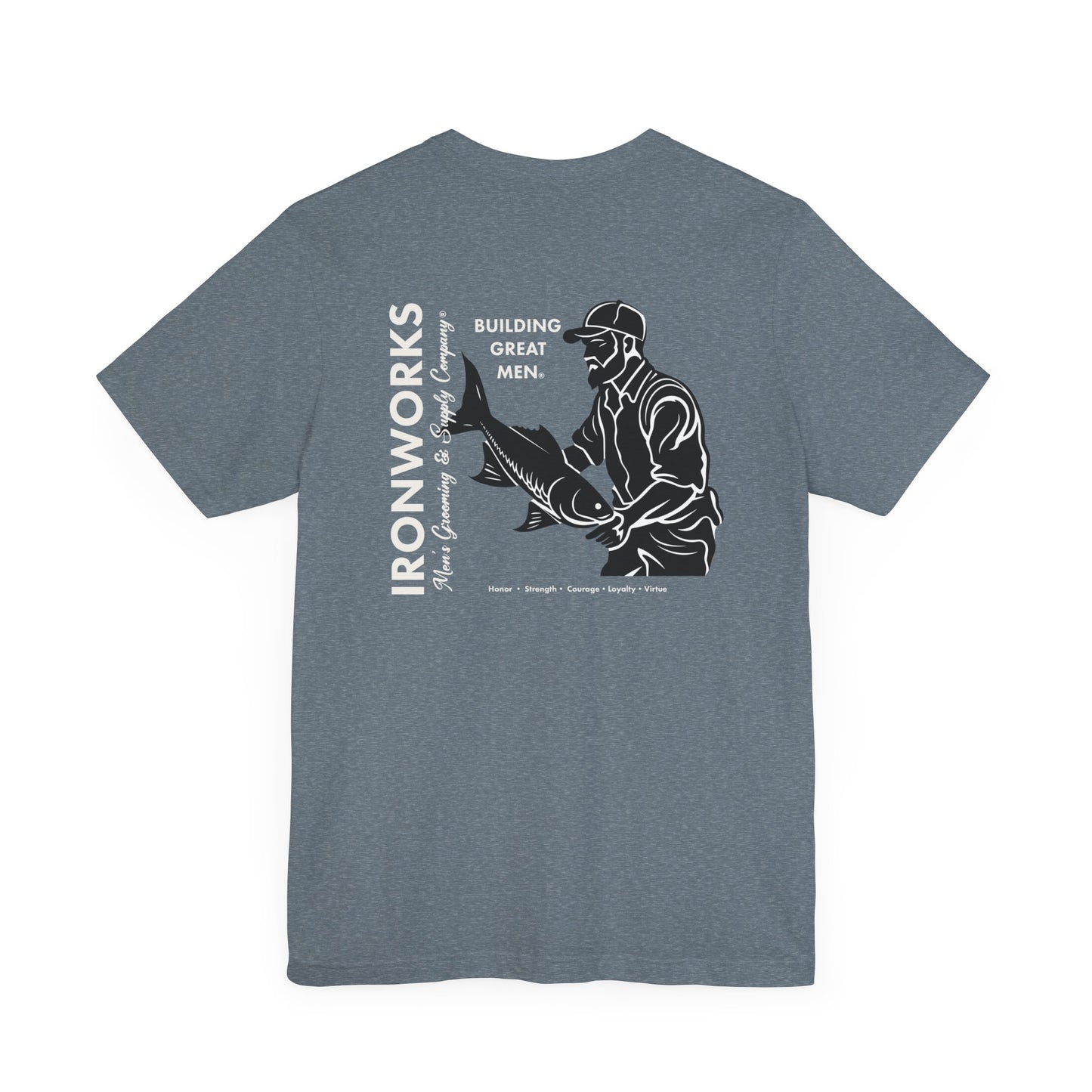 T-Shirt Fishing Man Crew