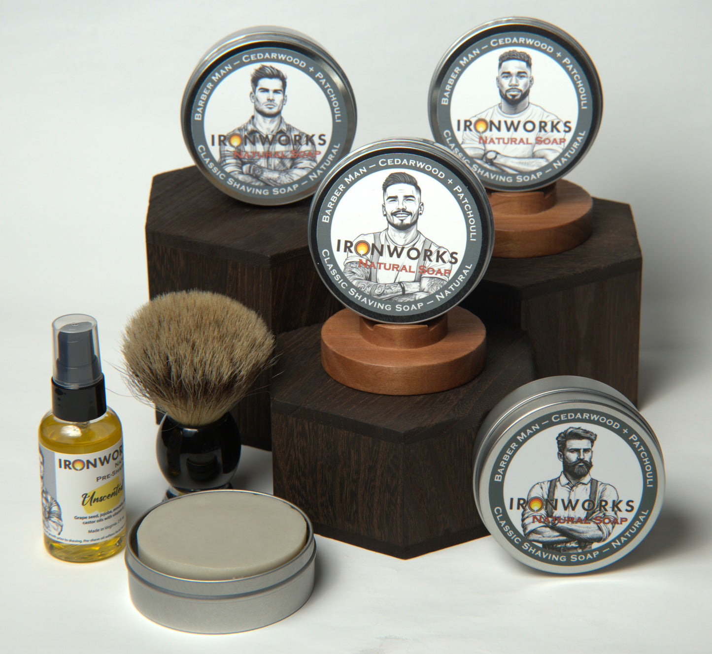 Shaving Soap Barber Man