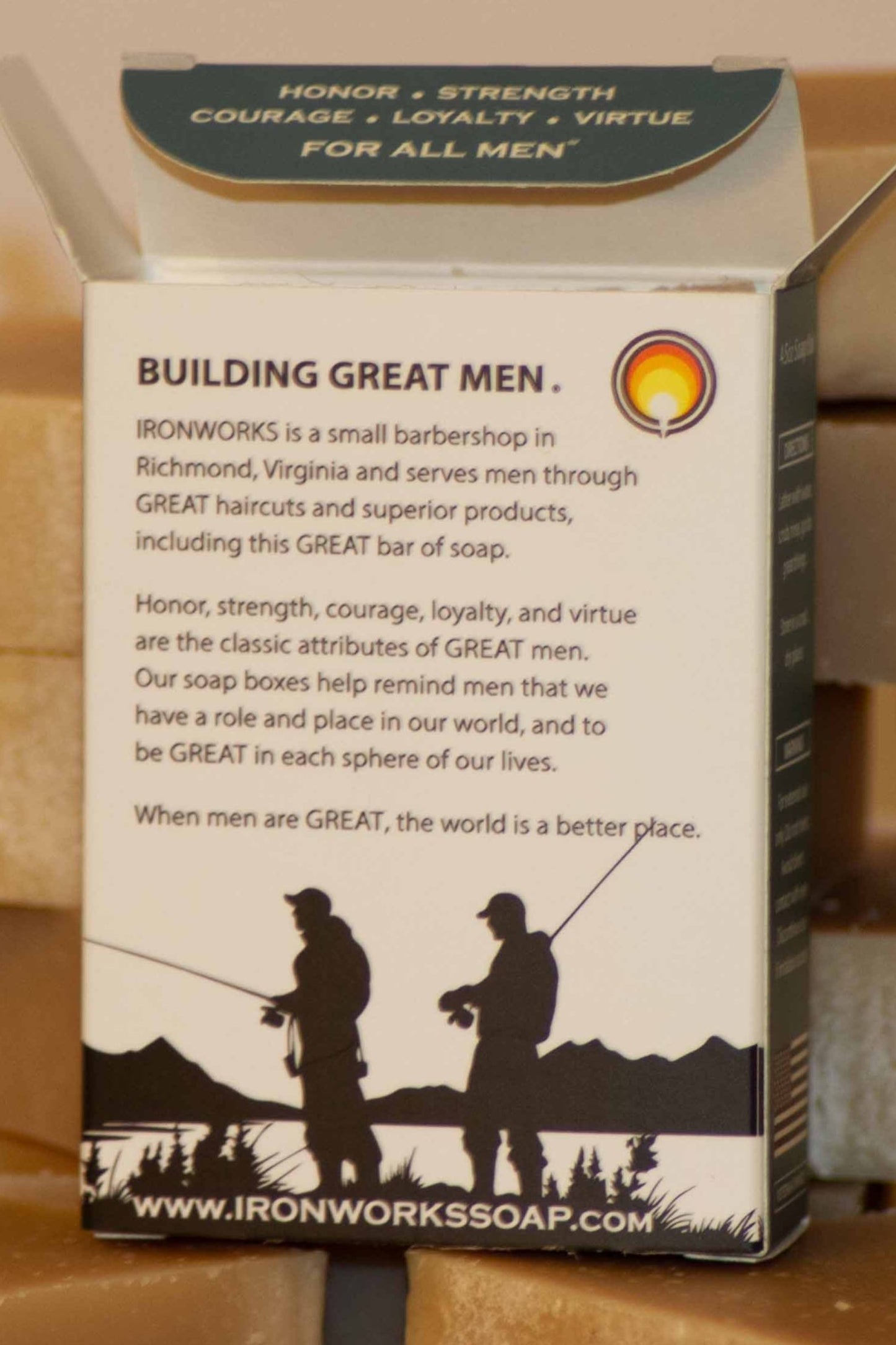 Bar Soap Fishing Man