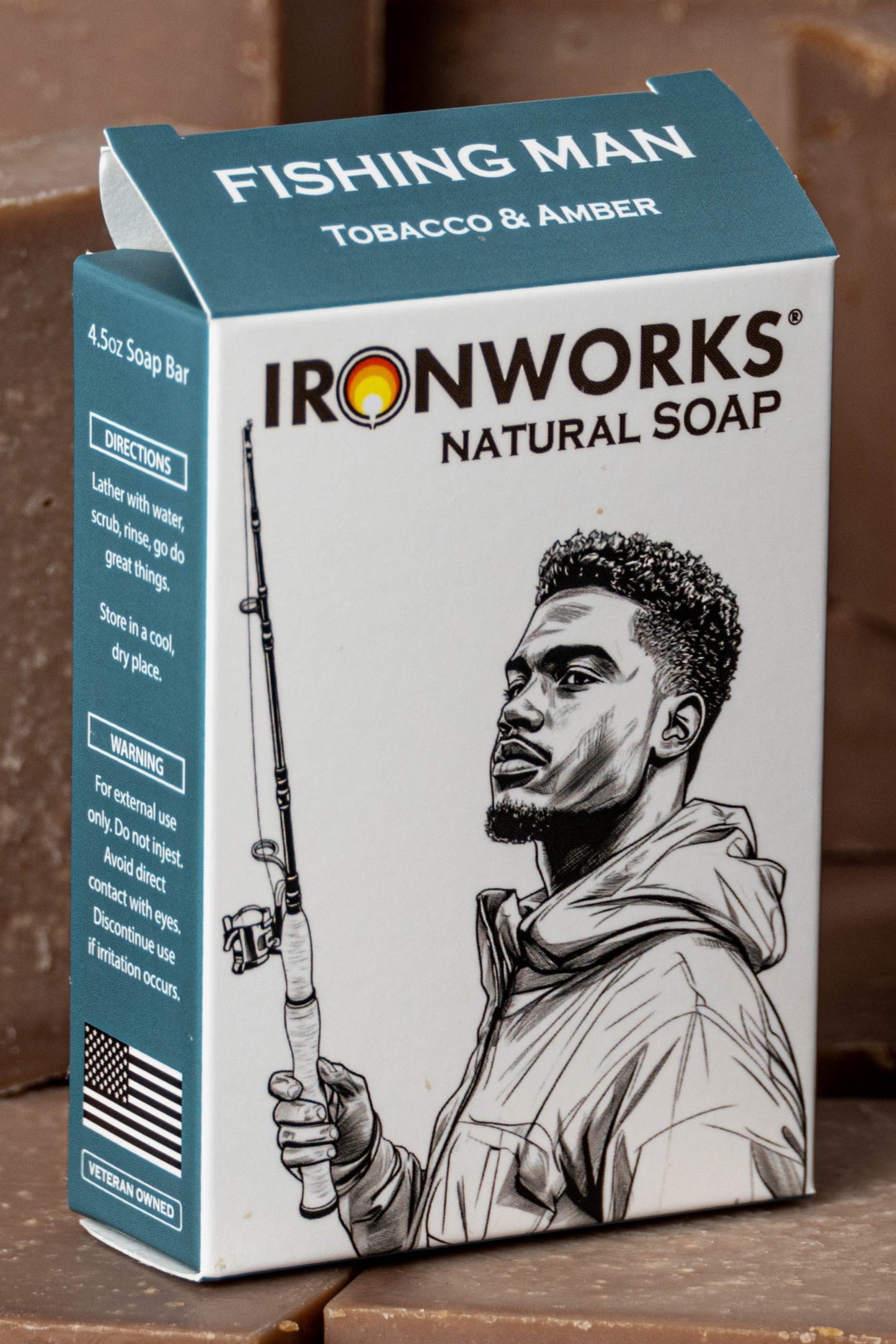 Bar Soap Fishing Man