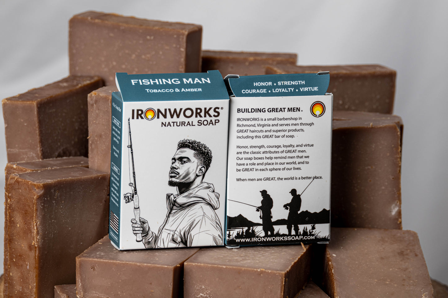 Bar Soap Fishing Man