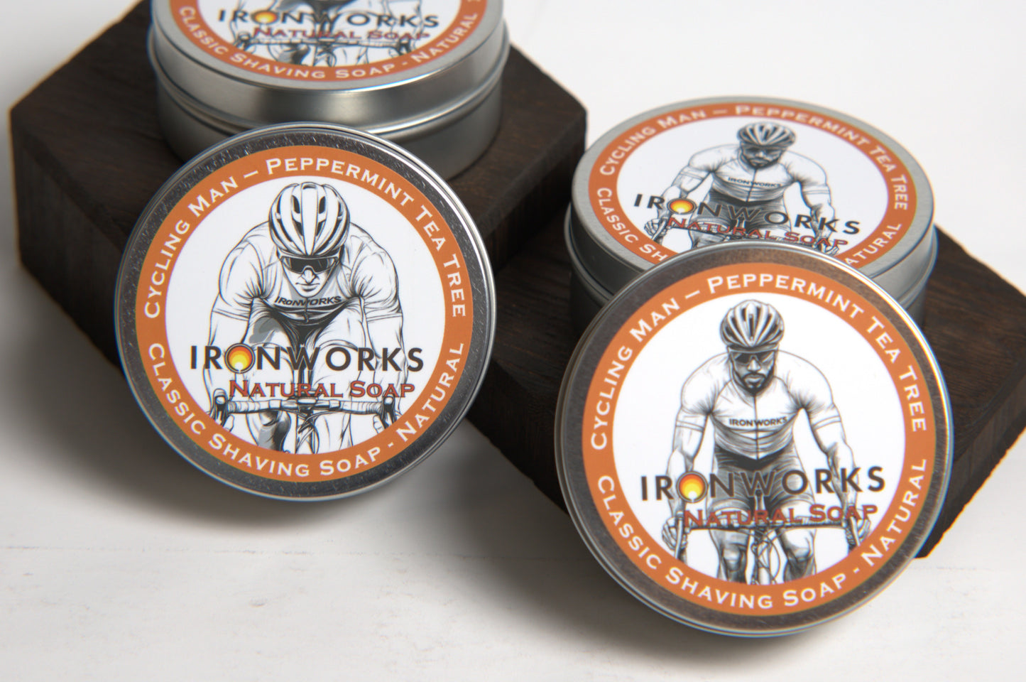 Shaving Soap Cycling Man