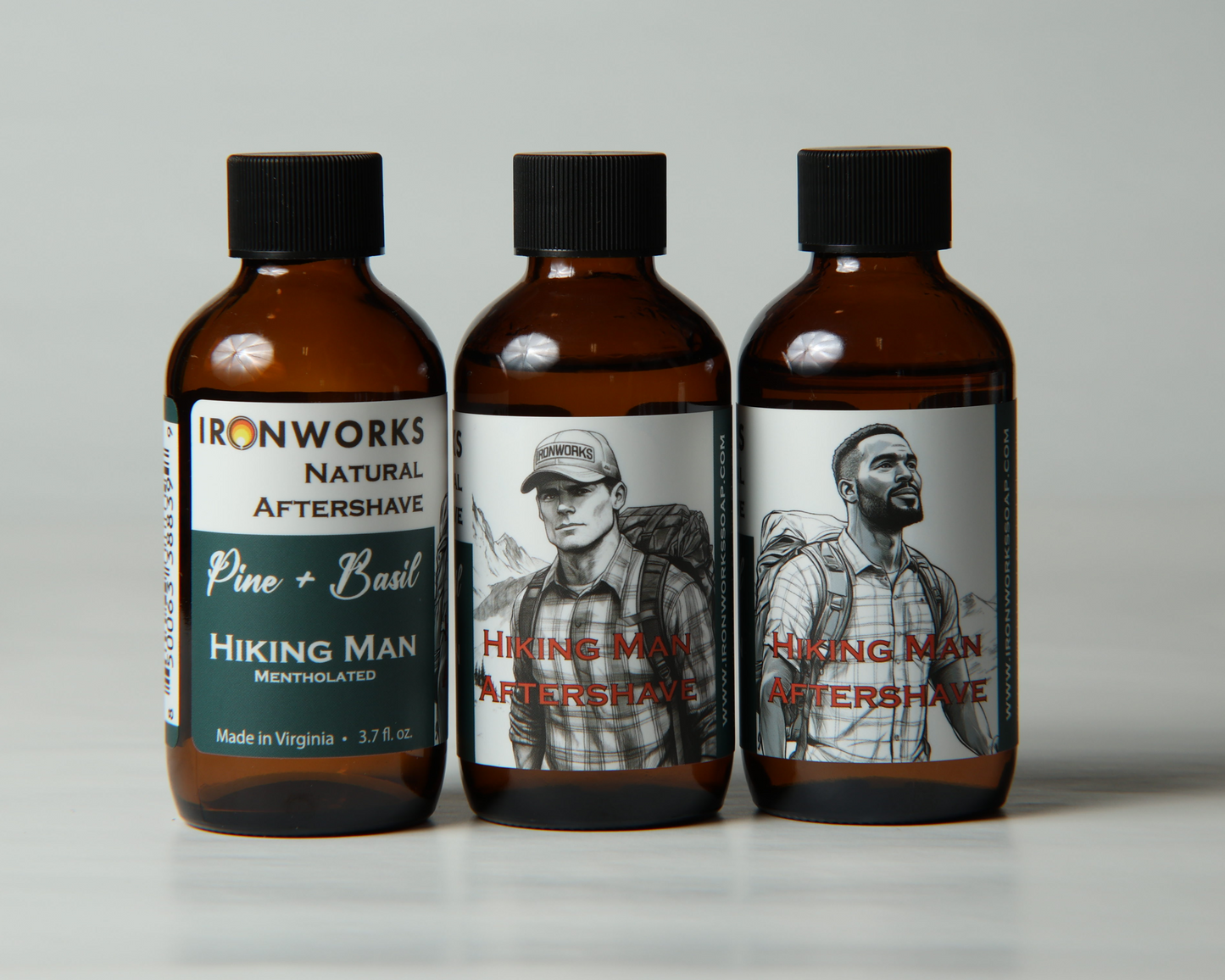 Aftershave Hiking Man