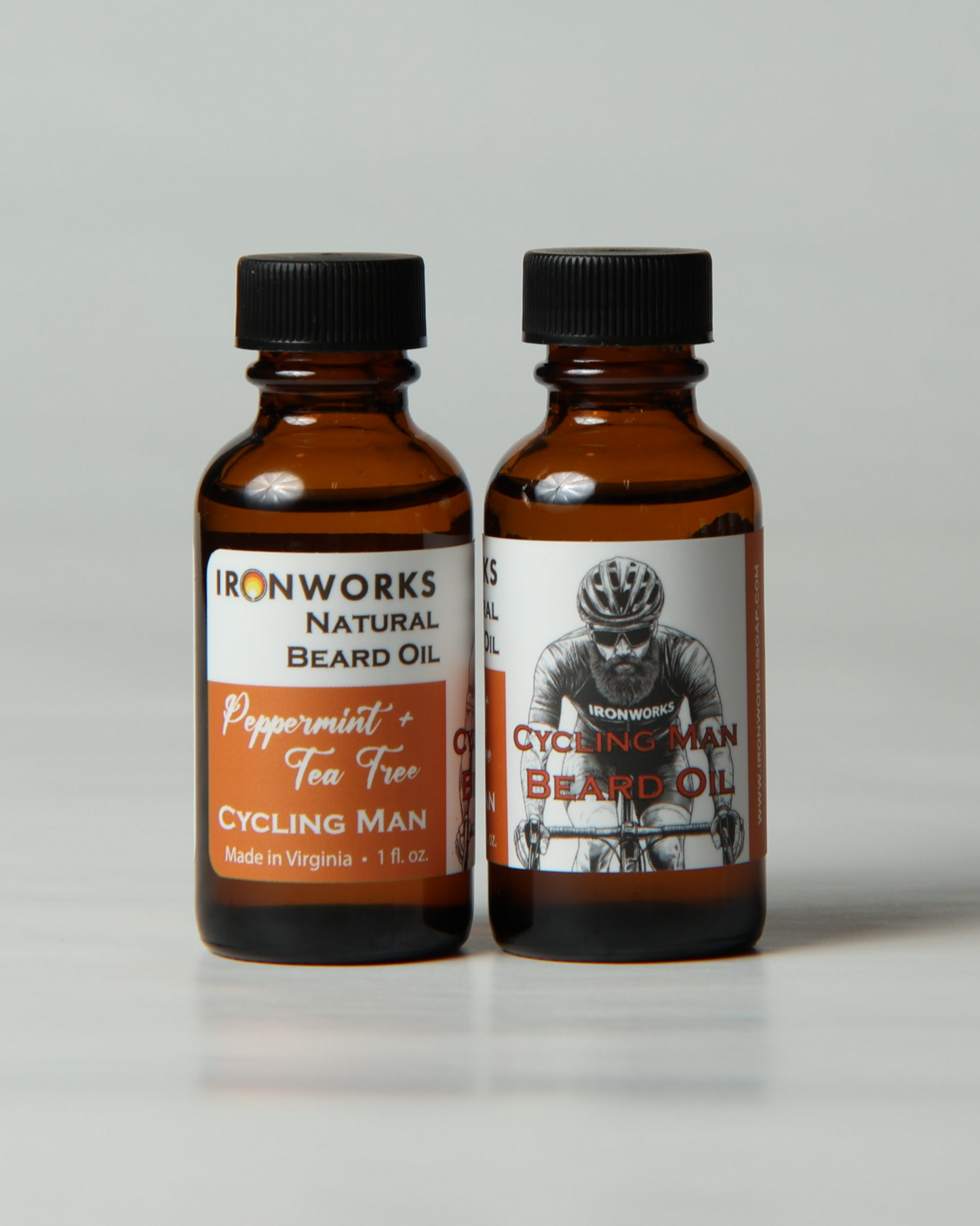 Beard Oil Cycling Man