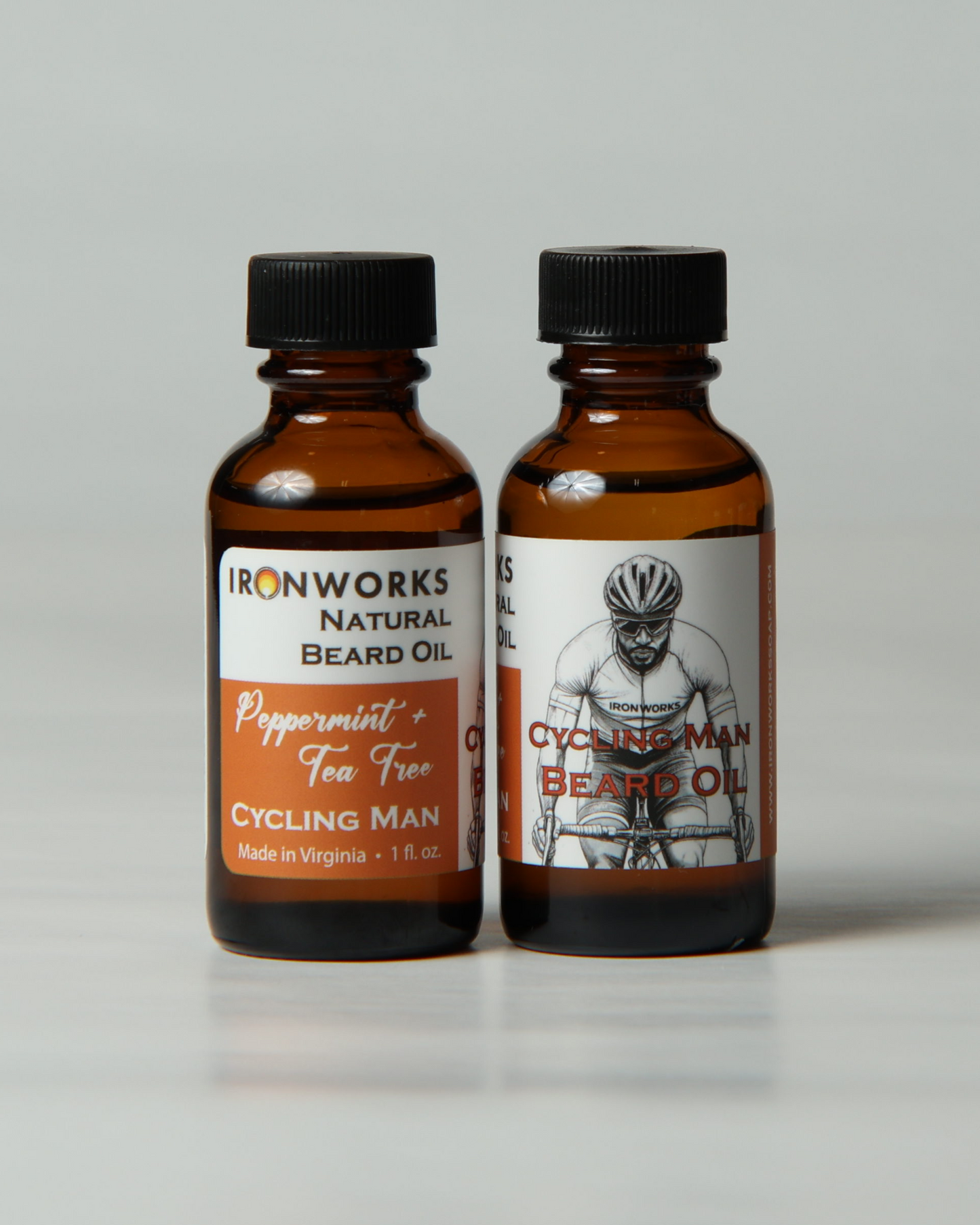 Beard Oil Cycling Man