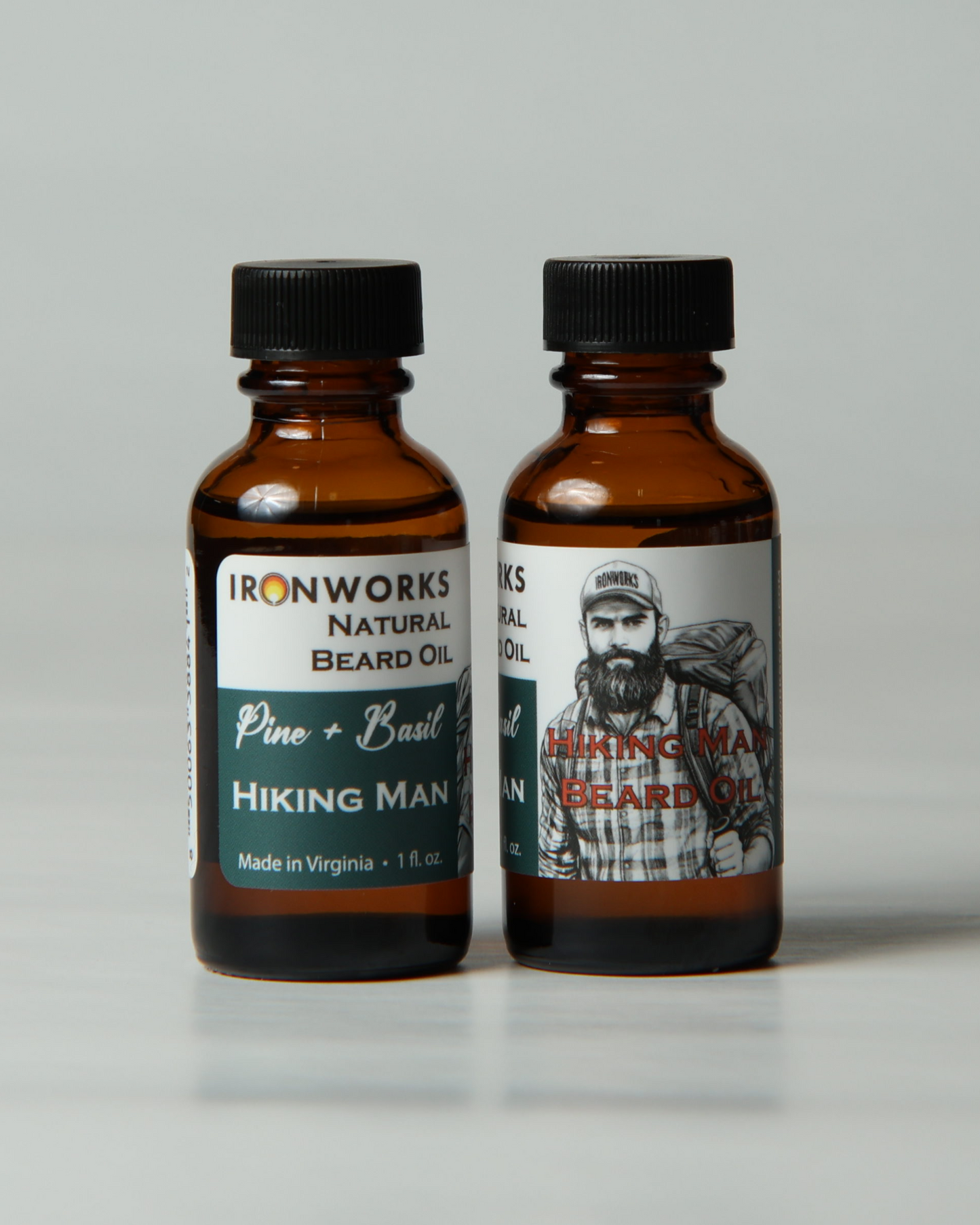 Beard Oil Hiking Man