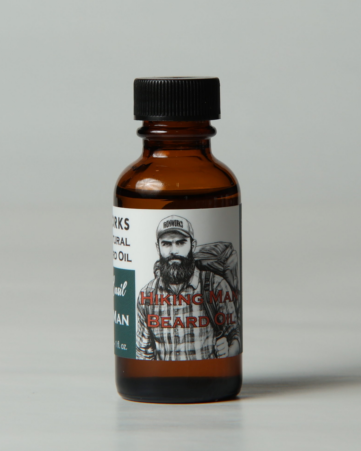 Beard Oil Hiking Man