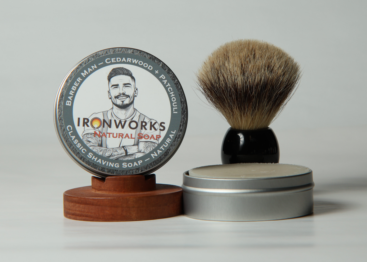 Shaving Soap Barber Man